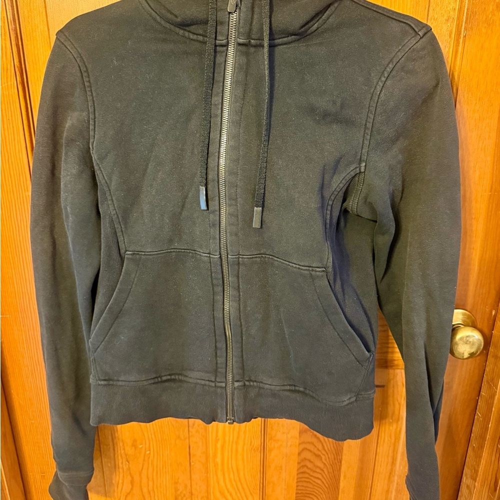 lululemon athletica Black Zip-Up Jacket